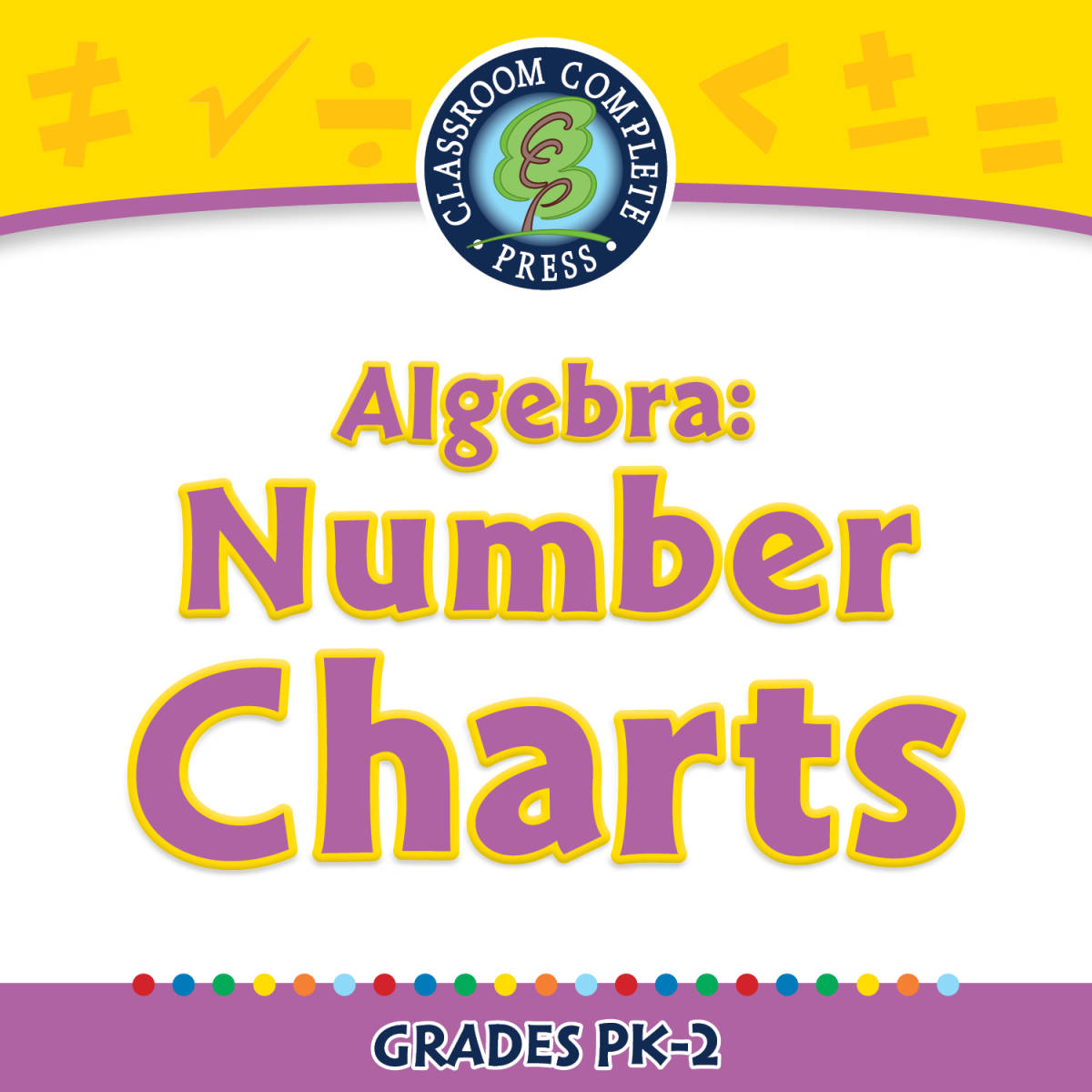 An educational teaching resource from Classroom Complete Press entitled Algebra: Number Charts - Practice the Skill 3 - PC Software downloadable at Teach Simple.