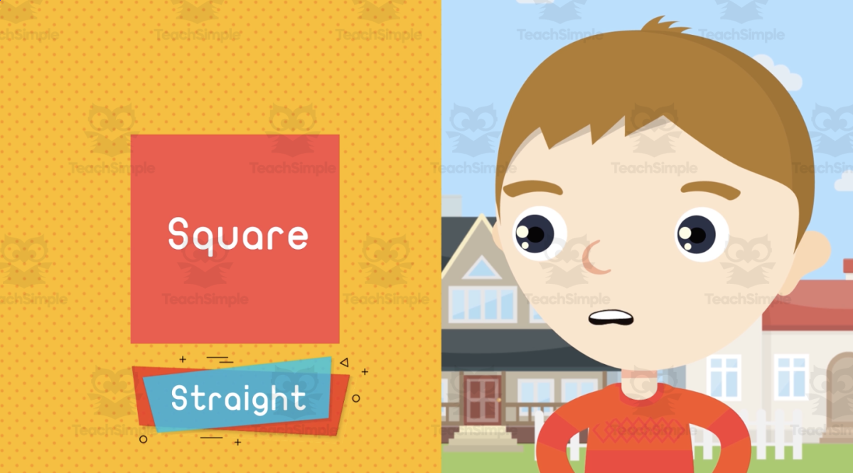 An educational teaching resource from Educational Voice entitled All About 2D Shapes | Animated Math Video Lesson downloadable at Teach Simple.