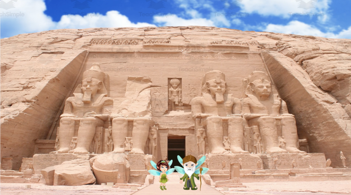 An educational teaching resource from Educational Voice entitled All About Abu Simbel | World Festivals Animated Video downloadable at Teach Simple.
