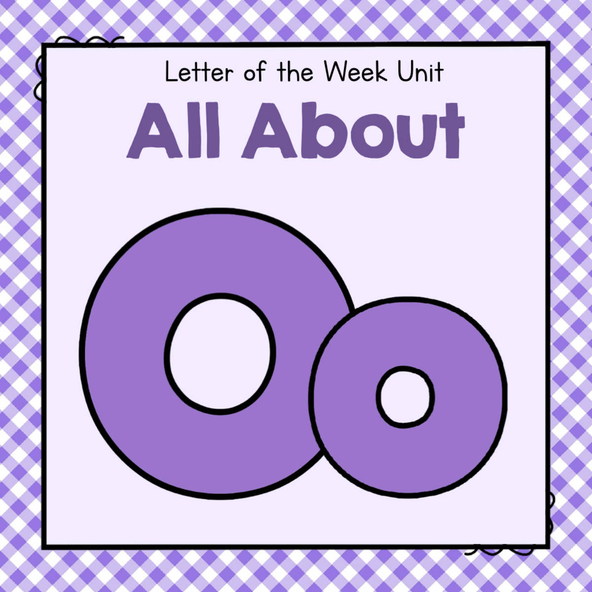 An educational teaching resource from Simply Schoolgirl entitled All About O - Letter of the Week Unit downloadable at Teach Simple.