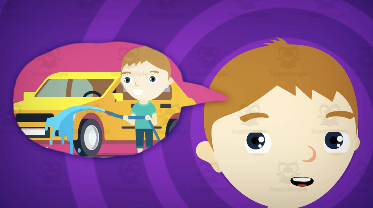 An educational teaching resource from Educational Voice entitled All About Savings & Earning Money | Financial Literacy Video Lesson downloadable at Teach Simple.