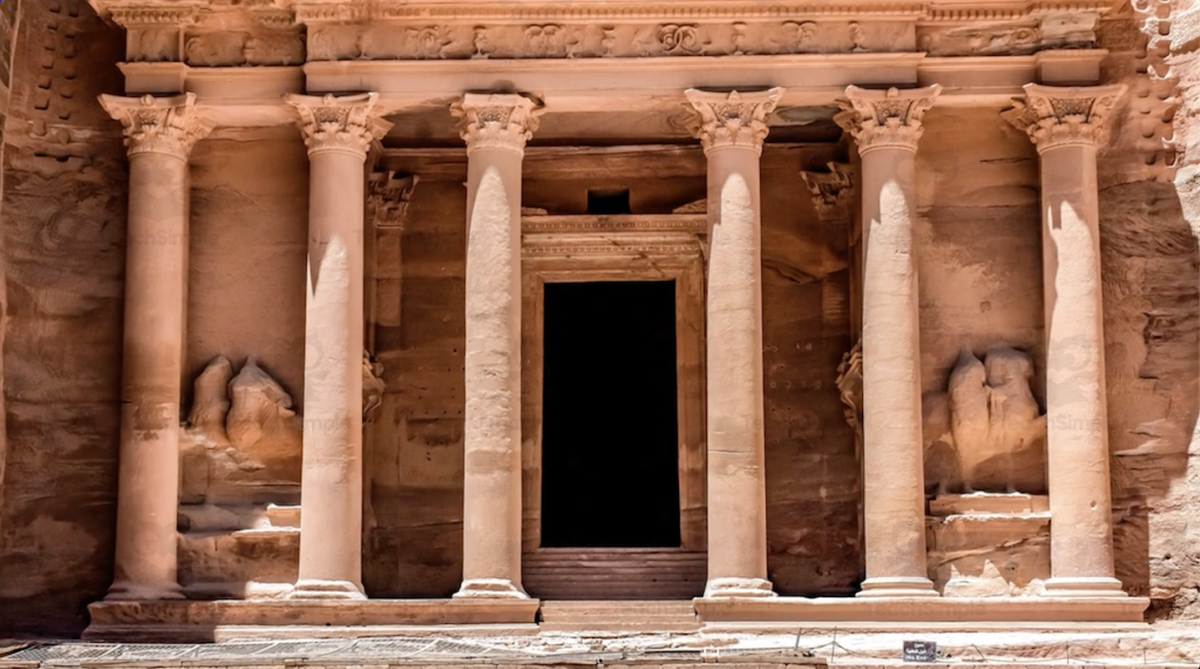 An educational teaching resource from Educational Voice entitled All About The Petra | Geographical Wonders Video Lesson downloadable at Teach Simple.