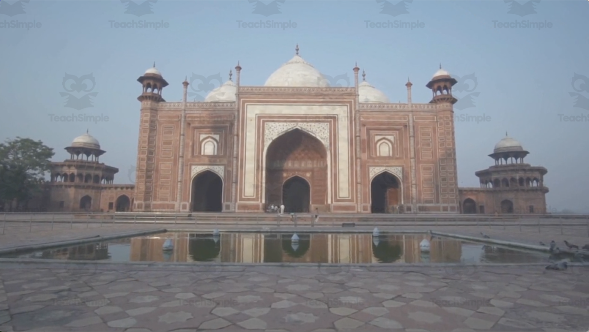 An educational teaching resource from Educational Voice entitled All About The Taj Mahal | Geographical Wonders Video Lesson downloadable at Teach Simple.