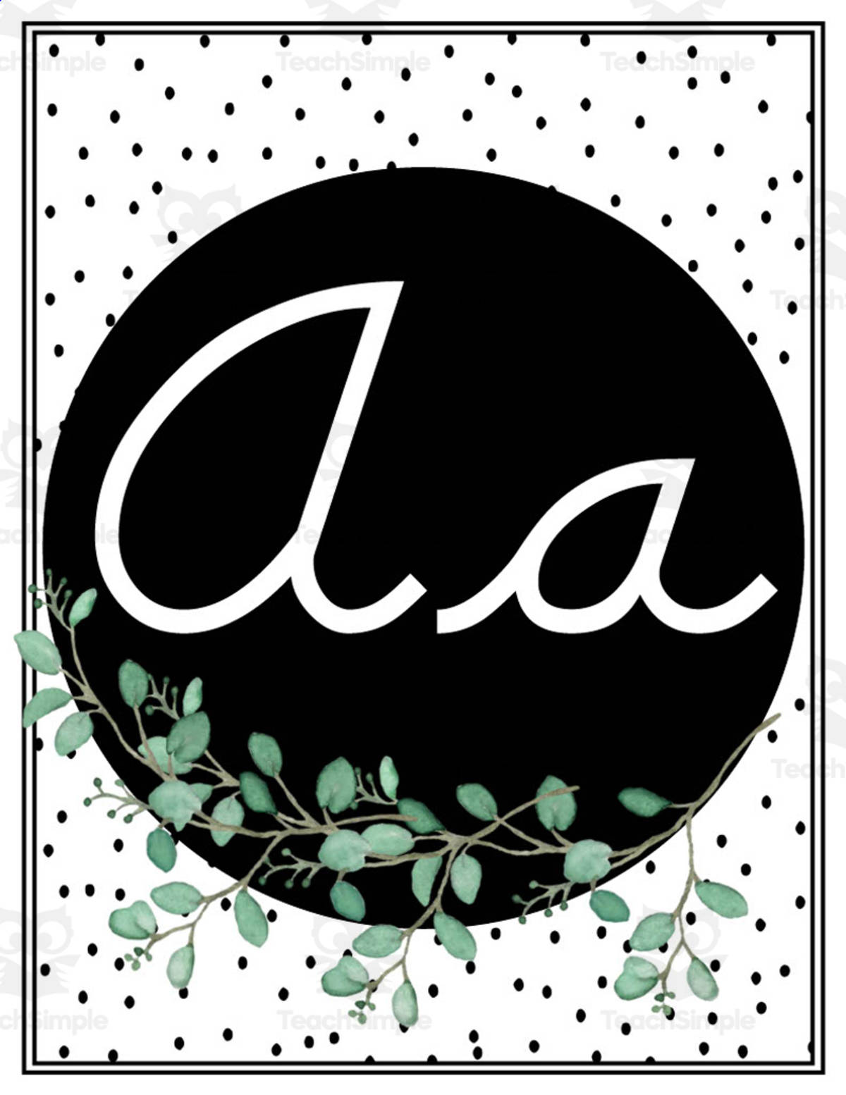 An educational teaching resource from Rathgeber Resources entitled Alphabet Posters Set 6 downloadable at Teach Simple.
