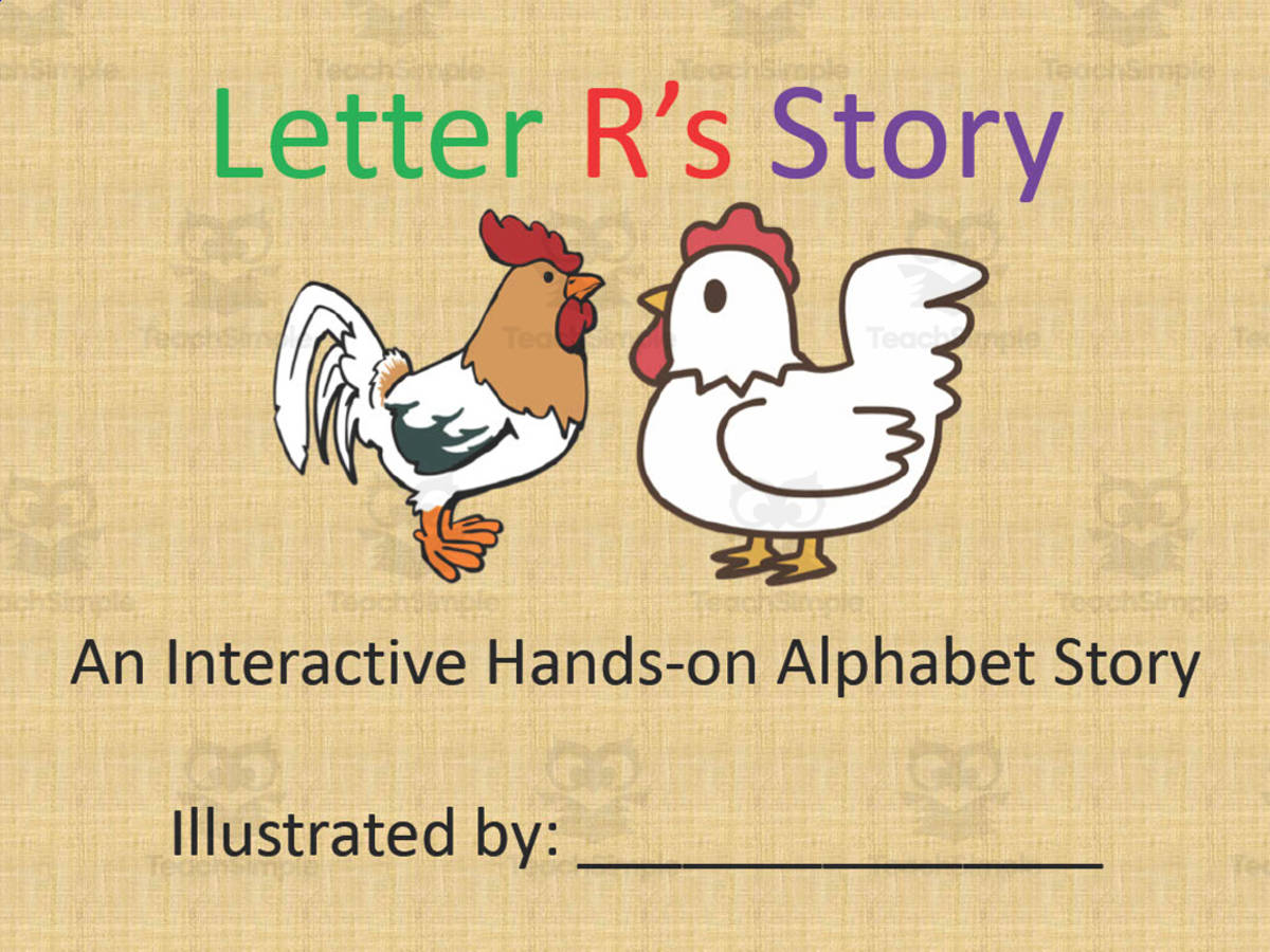An educational teaching resource from Golden Promise entitled Alphabet Story Book | Letter R Interactive Book downloadable at Teach Simple.