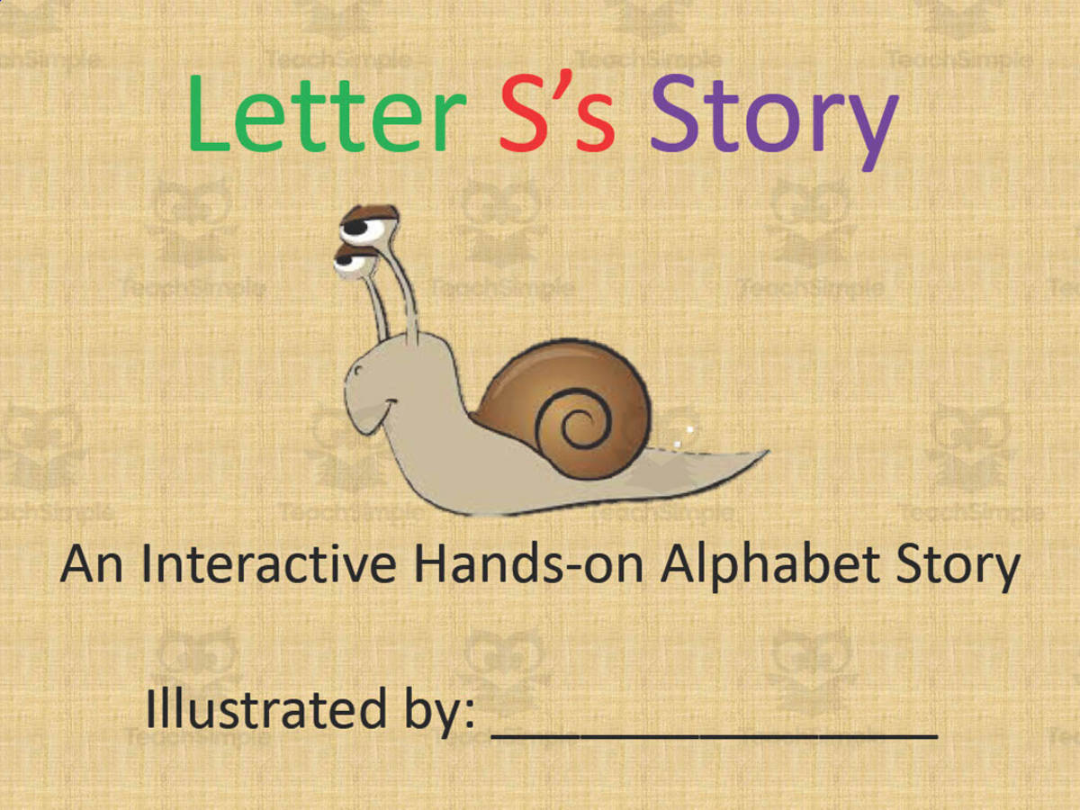 An educational teaching resource from Golden Promise entitled Alphabet Story Book | Letter S Interactive Book downloadable at Teach Simple.