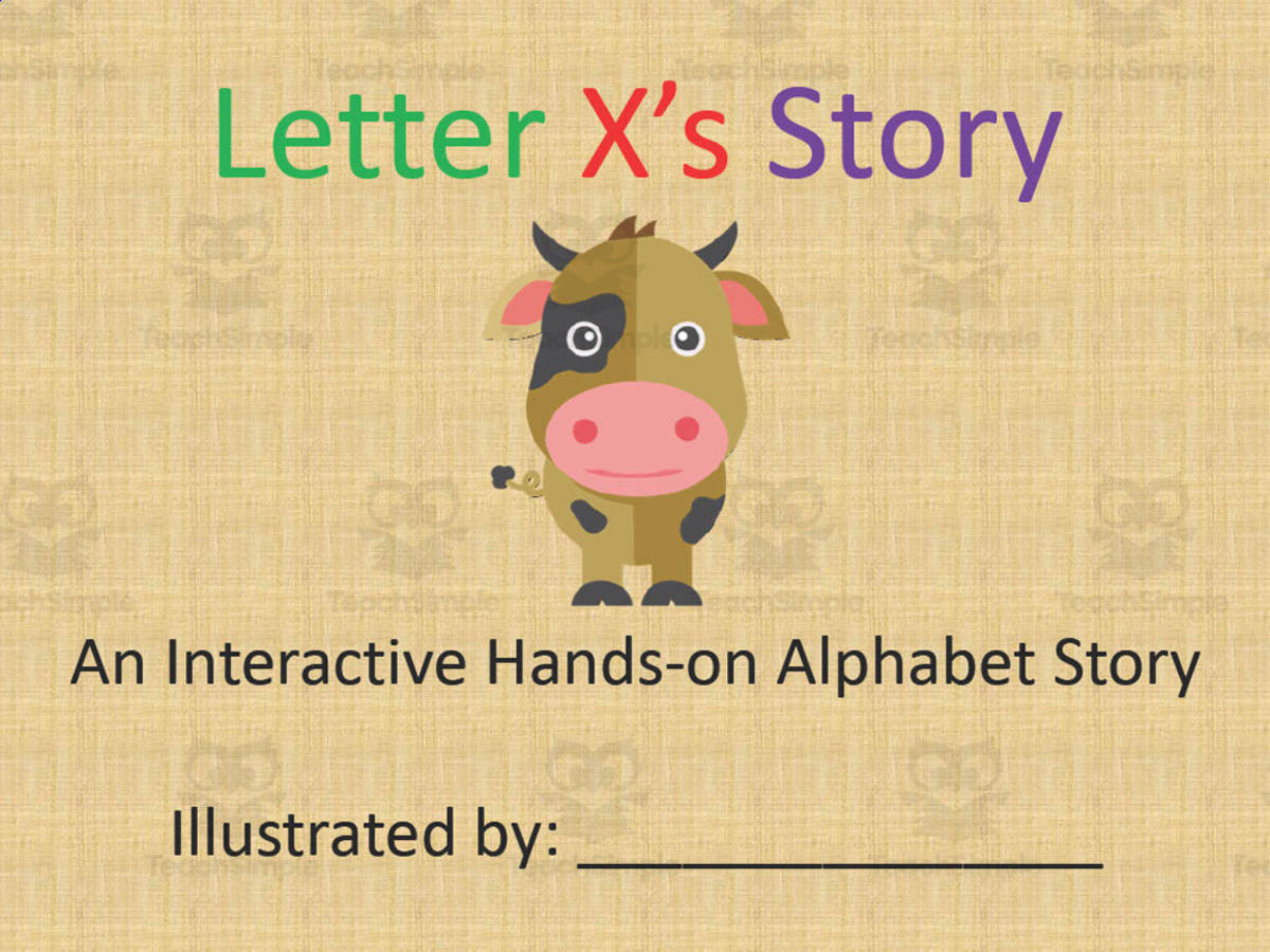 An educational teaching resource from Golden Promise entitled Alphabet Story Book | Letter X Interactive Book downloadable at Teach Simple.