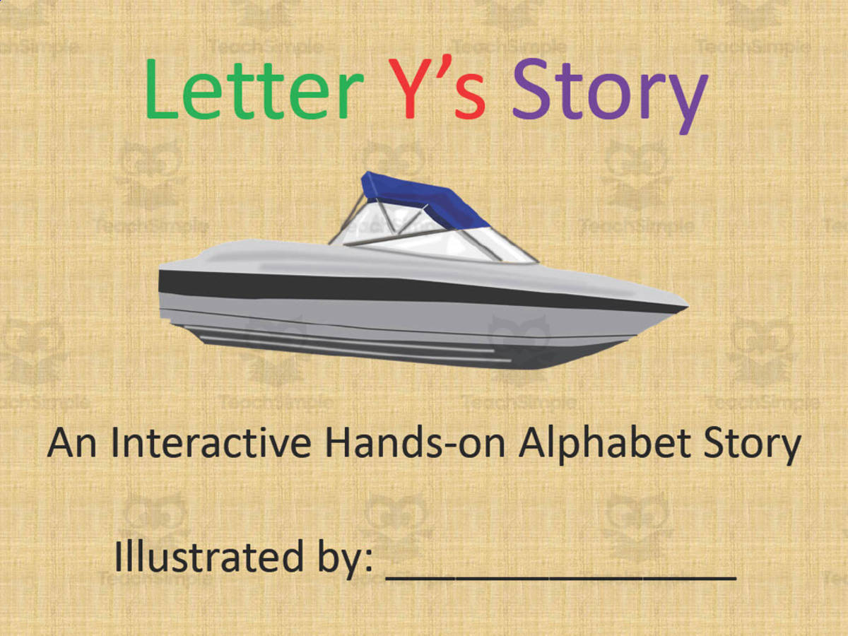 An educational teaching resource from Golden Promise entitled Alphabet Story Book | Letter Y Interactive Book downloadable at Teach Simple.