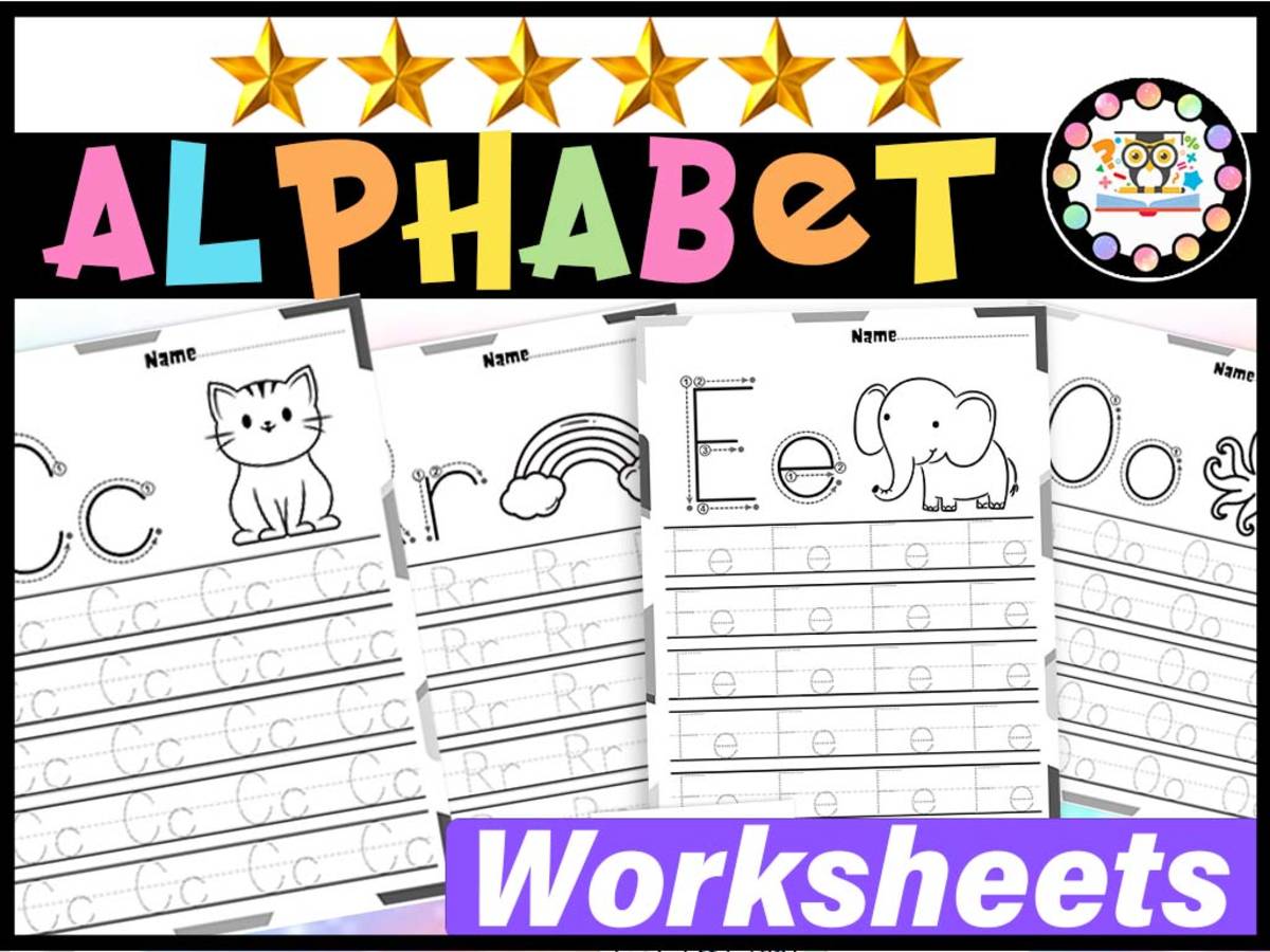An educational teaching resource from LAMO entitled Alphabet Tracing Worksheets | Letter Recognition & Beginning Sounds downloadable at Teach Simple.