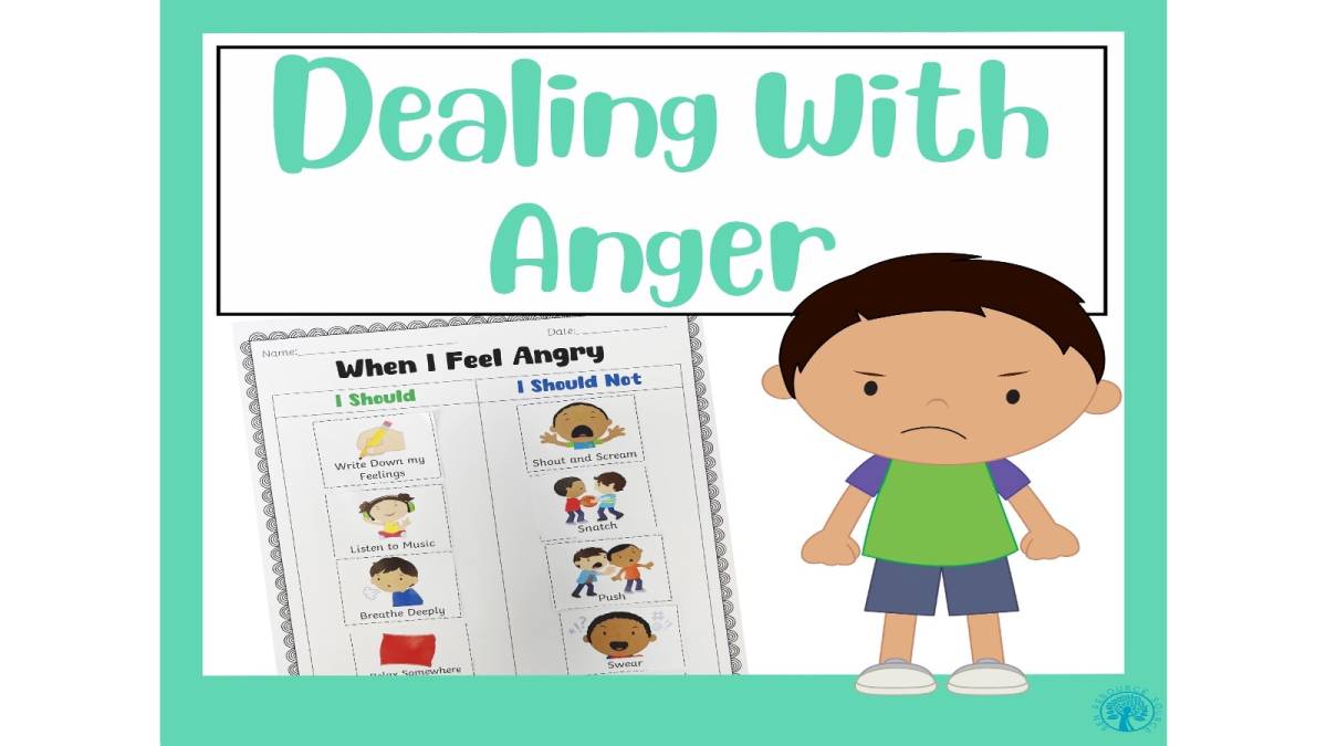 An educational teaching resource from SEN Resource Source entitled Anger Choices Worksheet downloadable at Teach Simple.