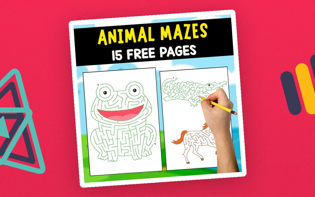 An educational teaching resource from EDITORIAL LAURA EDUCA entitled ANIMAL MAZES MINIBOOK | 15 FREE PAGES FOR KIDS downloadable at Teach Simple.
