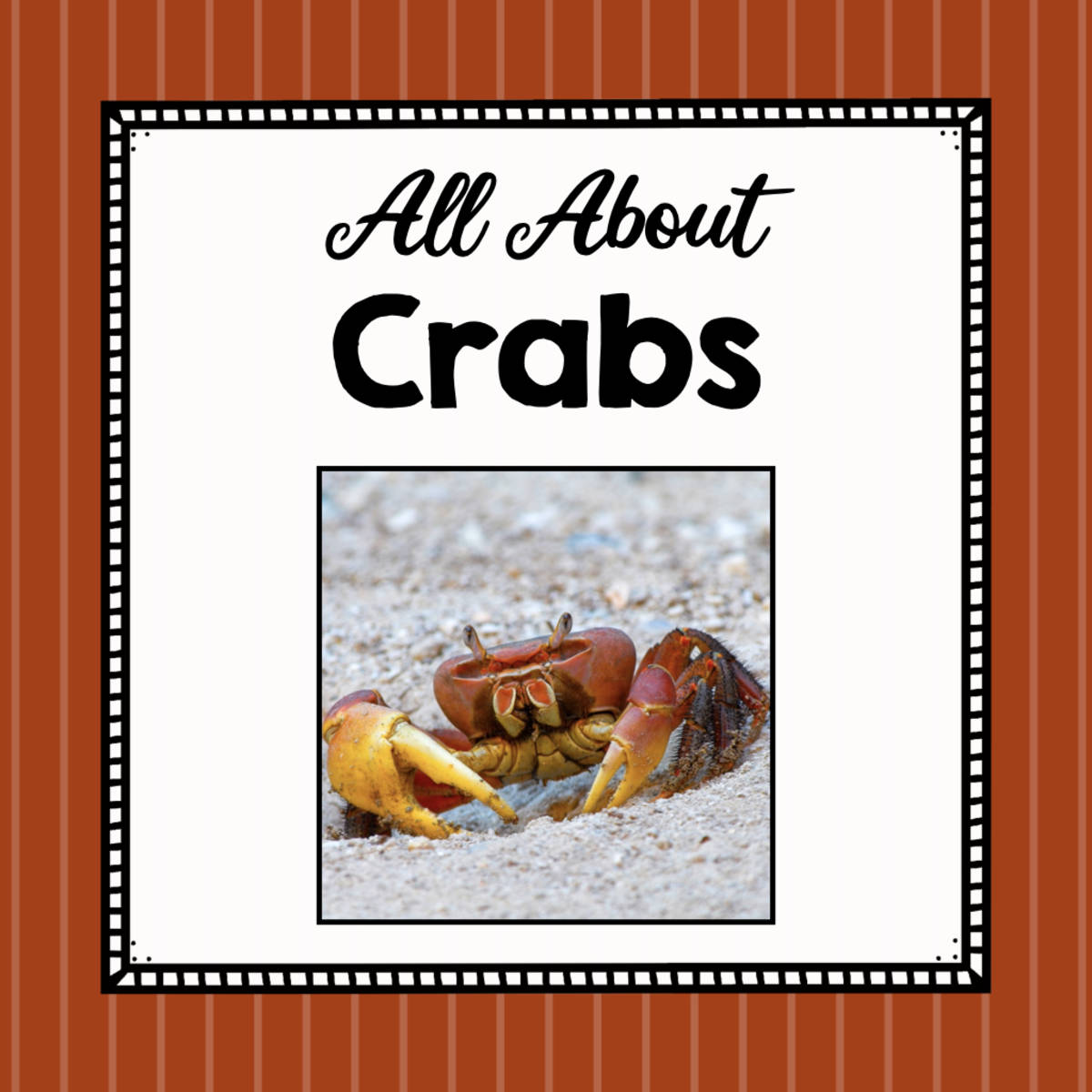 An educational teaching resource from Simply Schoolgirl entitled Animal Science Unit | All About Crabs | Learning about Animals downloadable at Teach Simple.