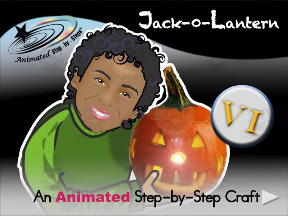 An educational teaching resource from Bloom Resources entitled Animated Craft: Jack-o-Lantern VI downloadable at Teach Simple.