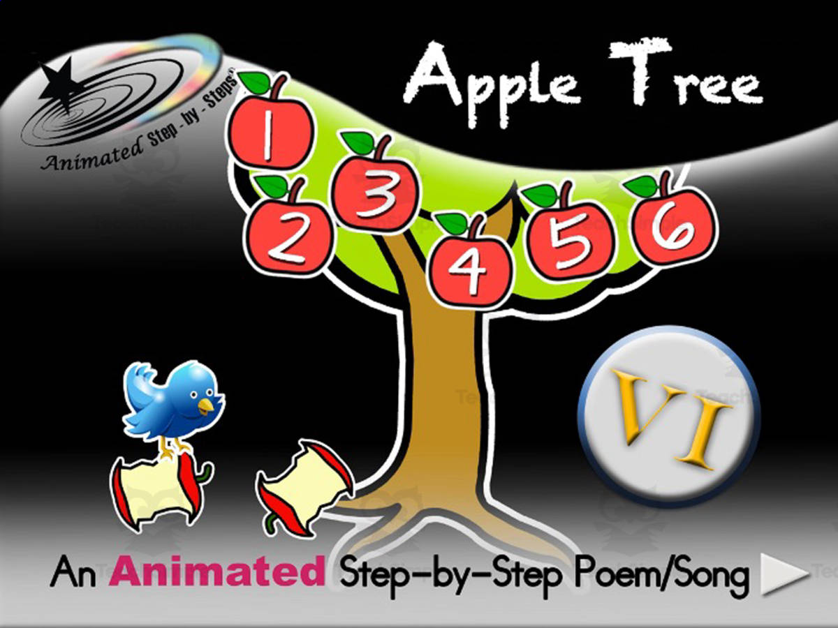 An educational teaching resource from Bloom Resources entitled Animated Song: Apple Tree Song VI downloadable at Teach Simple.