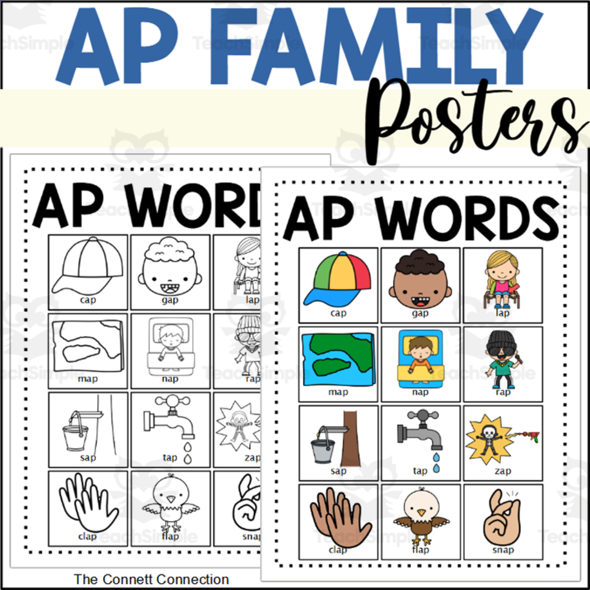 An educational teaching resource from The Connett Connection entitled AP Words Posters downloadable at Teach Simple.