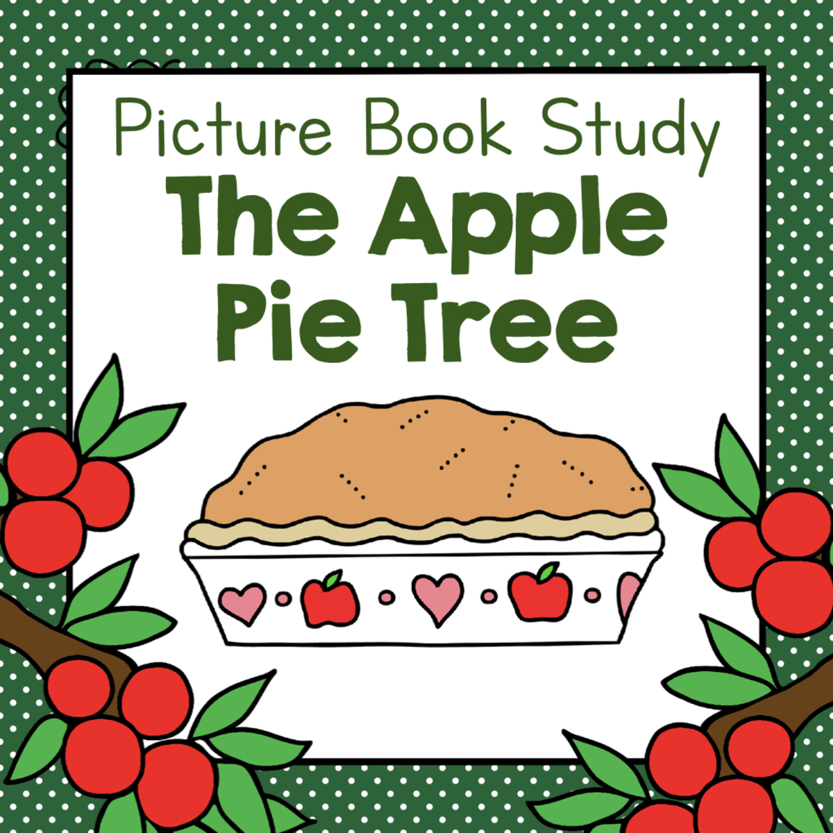 An educational teaching resource from Simply Schoolgirl entitled "Apple Pie Tree" | Picture Book Study downloadable at Teach Simple.