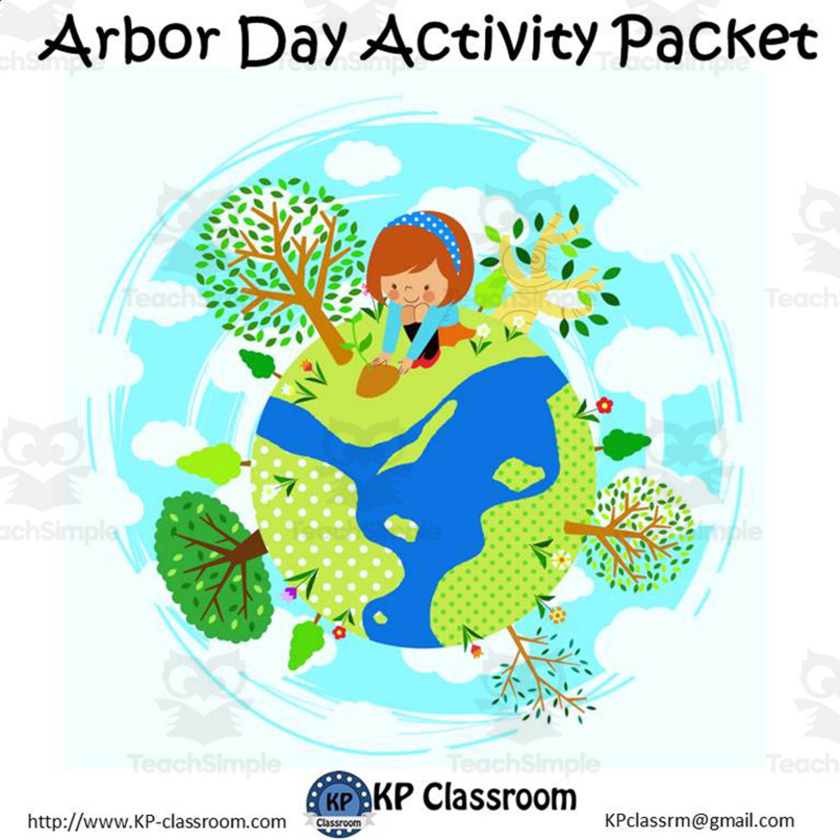 An educational teaching resource from KP Classroom entitled Arbor Day Activity Packet downloadable at Teach Simple.