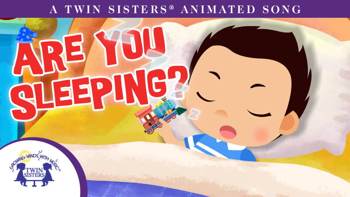 An educational teaching resource from Twin Sisters Digital Media entitled Are You Sleeping? Animated Song downloadable at Teach Simple.