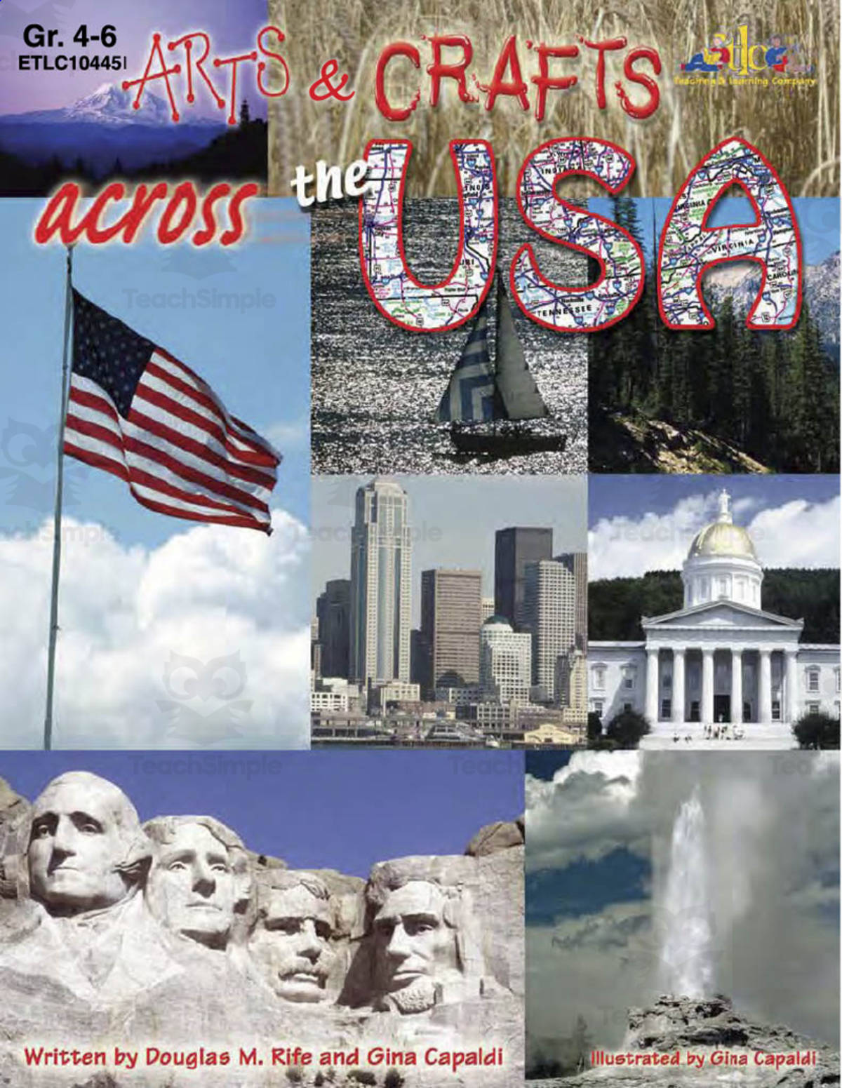 An educational teaching resource from Classroom Complete Press entitled Arts & Crafts Across the U.S.A. downloadable at Teach Simple.
