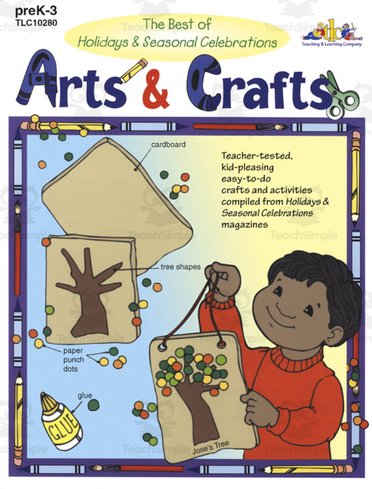 An educational teaching resource from Classroom Complete Press entitled Arts & Crafts: The Best of Holidays & Seasonal Celebrations downloadable at Teach Simple.