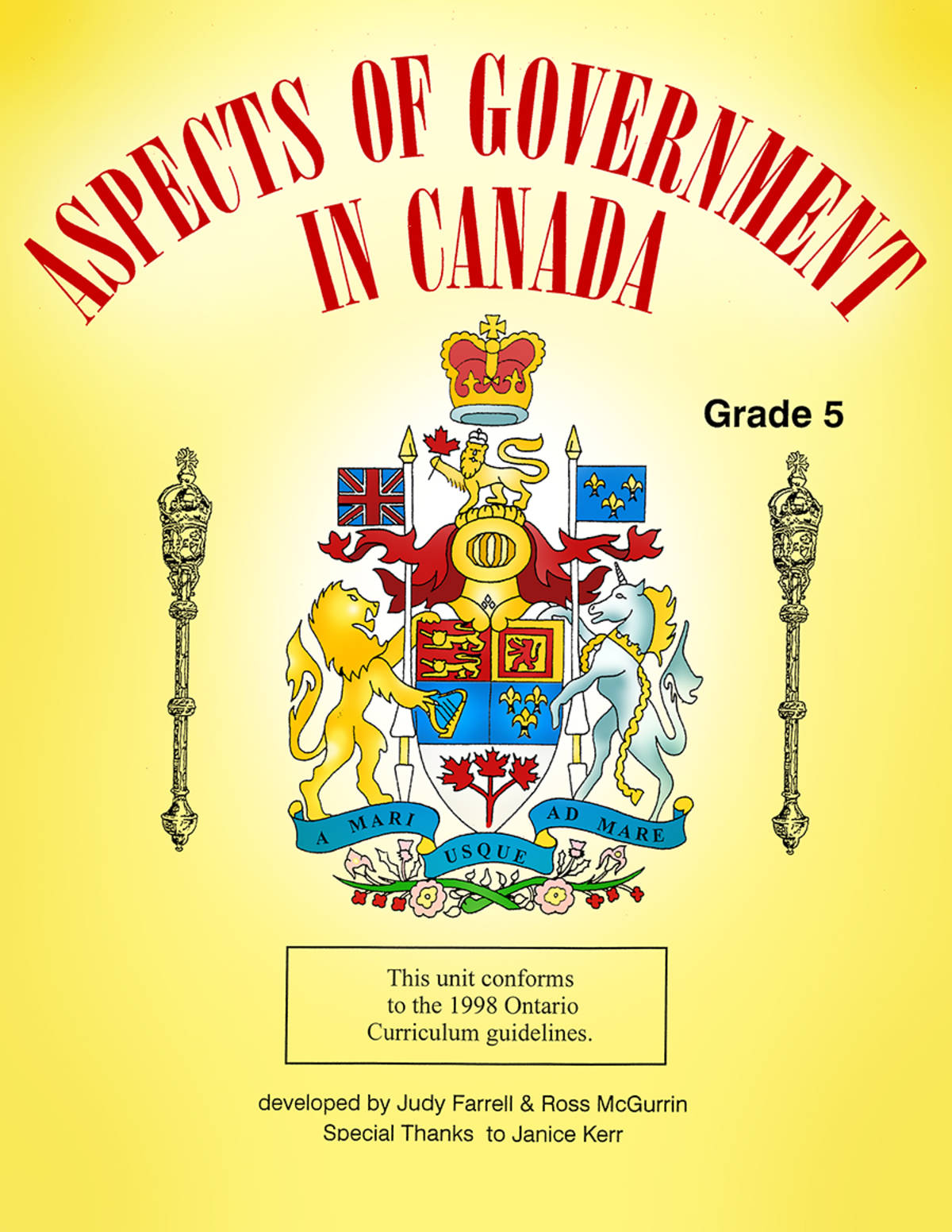An educational teaching resource from Classroom Complete Press entitled ASPECTS OF GOVERNMENT IN CANADA Gr. 5 downloadable at Teach Simple.