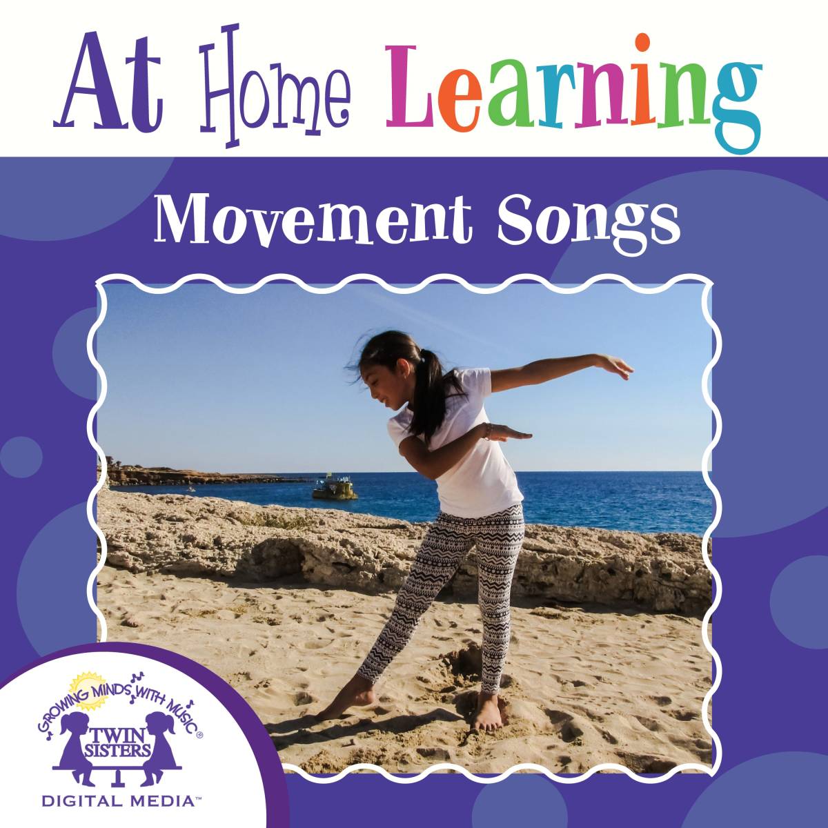 An educational teaching resource from Twin Sisters Digital Media entitled At Home Learning Movement Songs downloadable at Teach Simple.