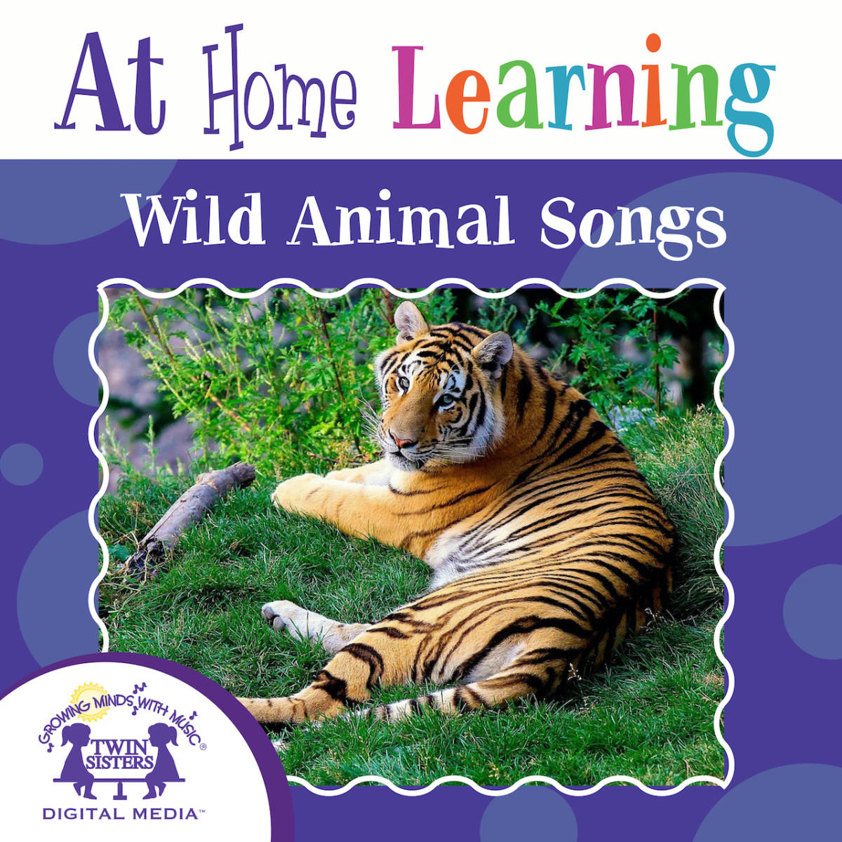 An educational teaching resource from Twin Sisters Digital Media entitled At Home Learning Wild Animal Songs downloadable at Teach Simple.