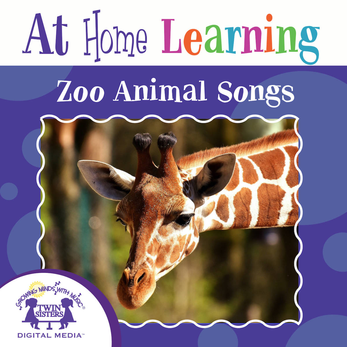An educational teaching resource from Twin Sisters Digital Media entitled At Home Learning Zoo Animal Songs downloadable at Teach Simple.
