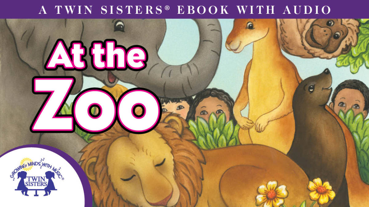 An educational teaching resource from Twin Sisters Digital Media entitled At The Zoo Video Storybook downloadable at Teach Simple.
