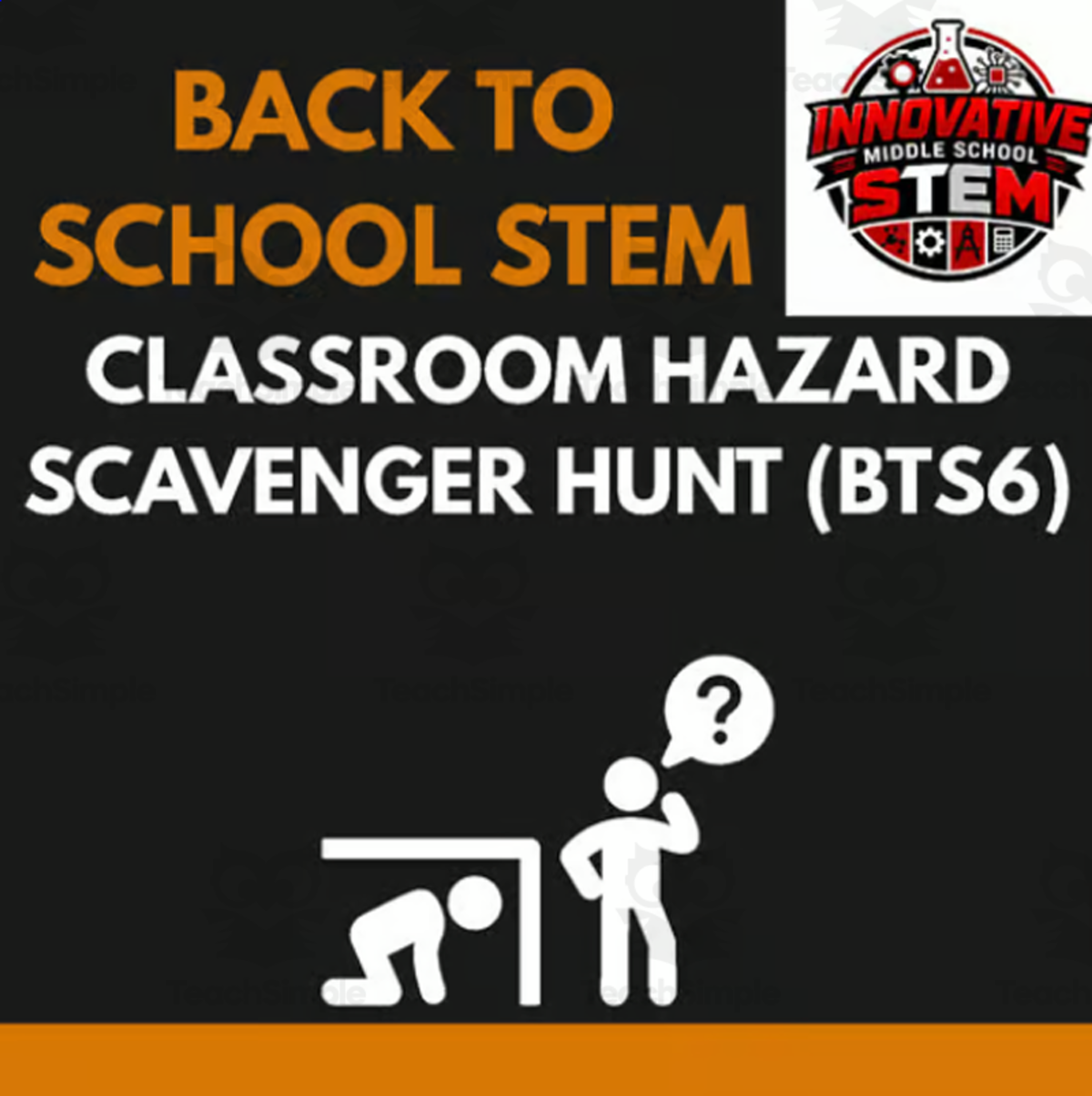 Back to School STEM Activity: Class Hazard Scavenger Hunt (BTS6) preview