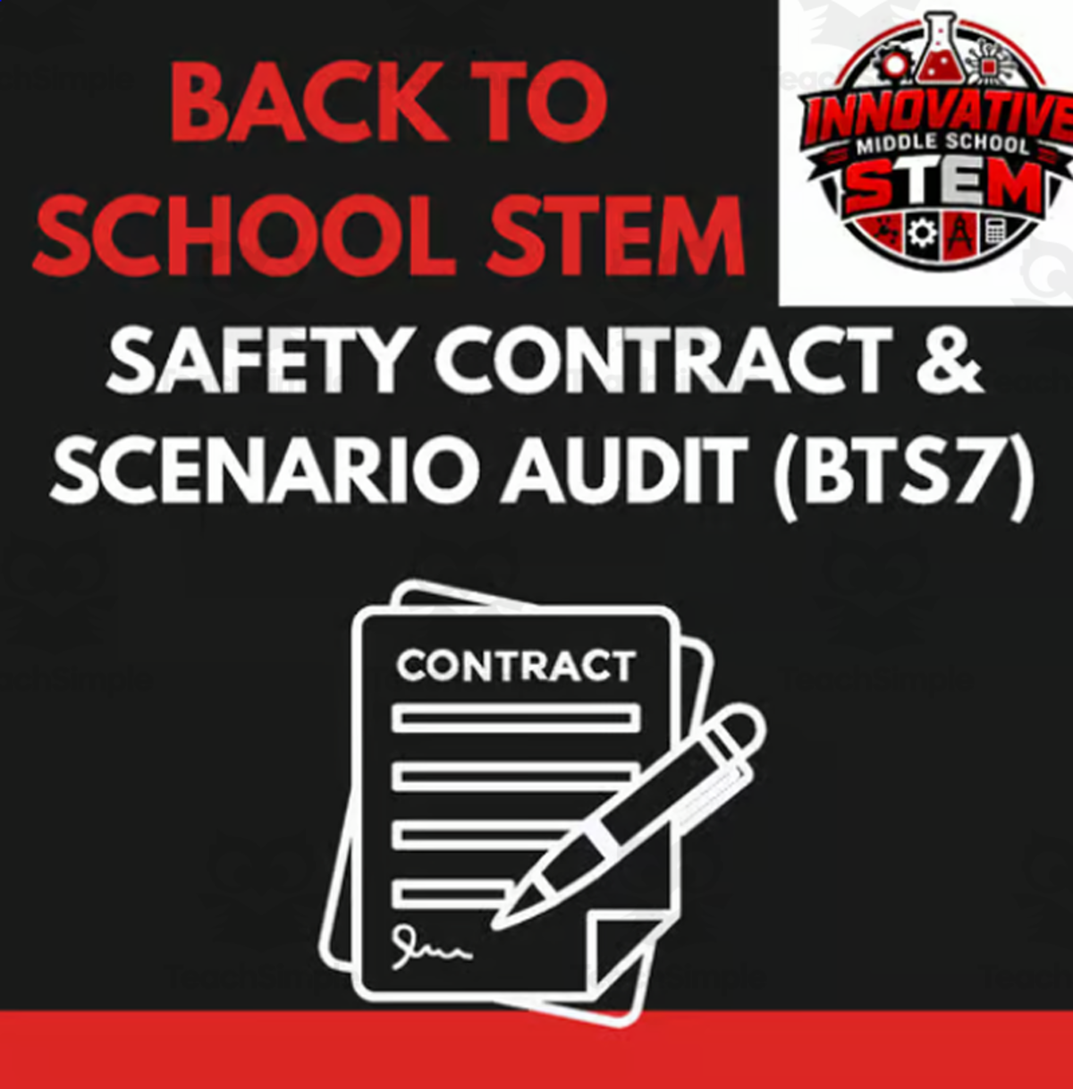 Back to School STEM Activity: Contract & Scenario Audit (BTS7) preview