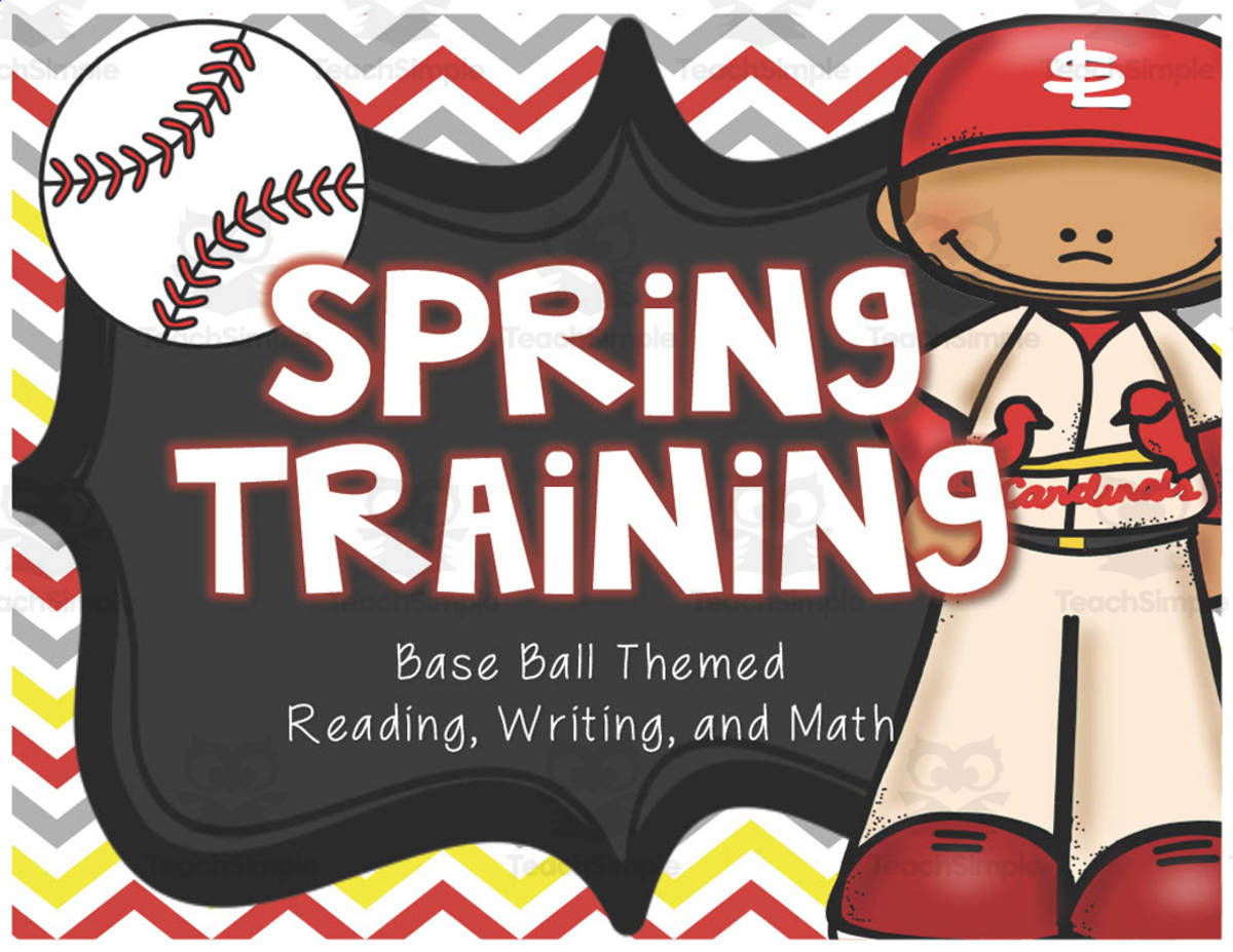 An educational teaching resource from Our Strange Class entitled Baseball Thematic Unit downloadable at Teach Simple.