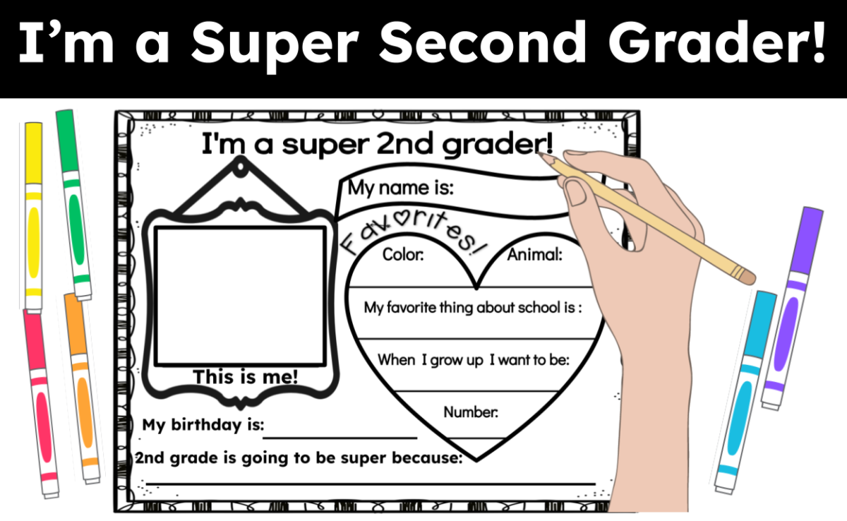 An educational teaching resource from CraftEdPrints entitled Beginning of the Year 2nd Grade Activity downloadable at Teach Simple.