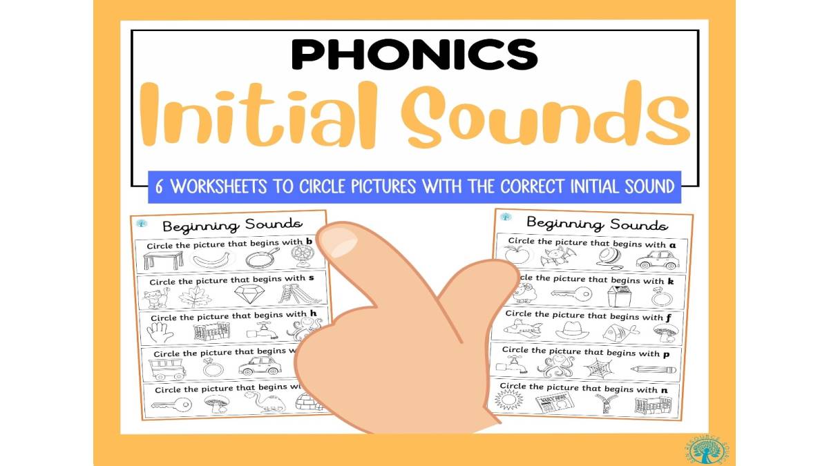 An educational teaching resource from SEN Resource Source entitled Beginning Sounds in Words downloadable at Teach Simple.