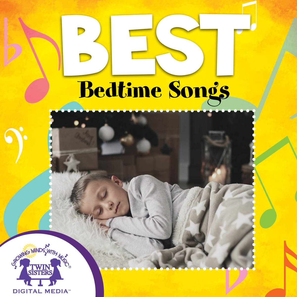 An educational teaching resource from Twin Sisters Digital Media entitled BEST Bedtime Songs Album downloadable at Teach Simple.