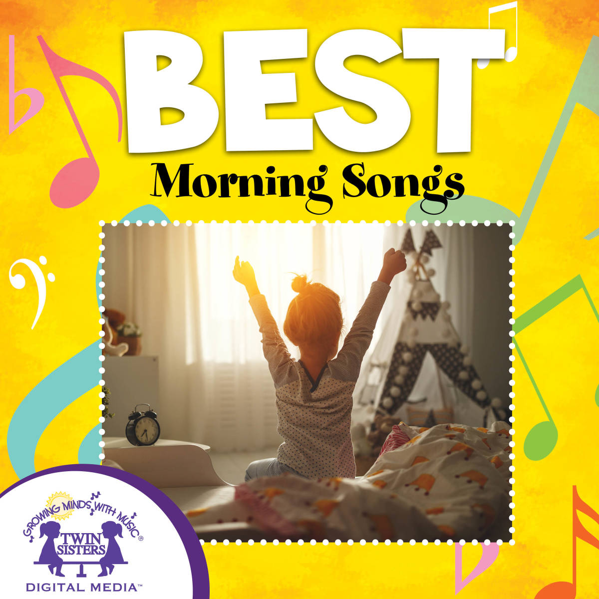 An educational teaching resource from Twin Sisters Digital Media entitled BEST Morning Songs downloadable at Teach Simple.