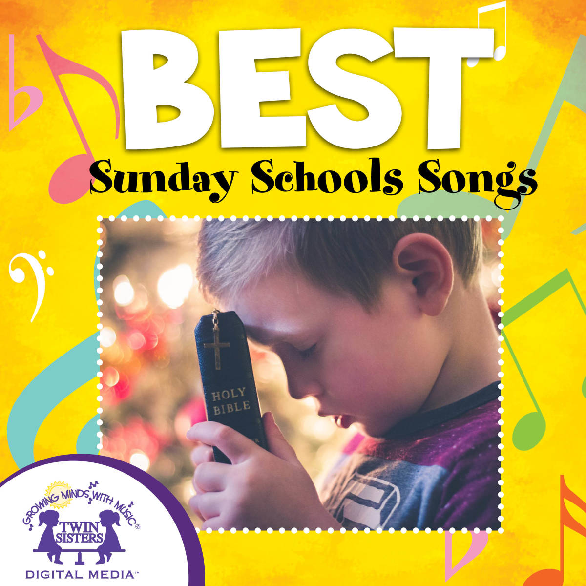 An educational teaching resource from Twin Sisters Digital Media entitled BEST Sunday School Songs downloadable at Teach Simple.