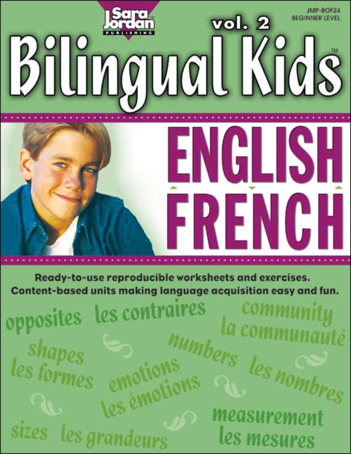An educational teaching resource from Classroom Complete Press entitled Bilingual Kids: English-French, vol. 2 Gr. 1-5 downloadable at Teach Simple.