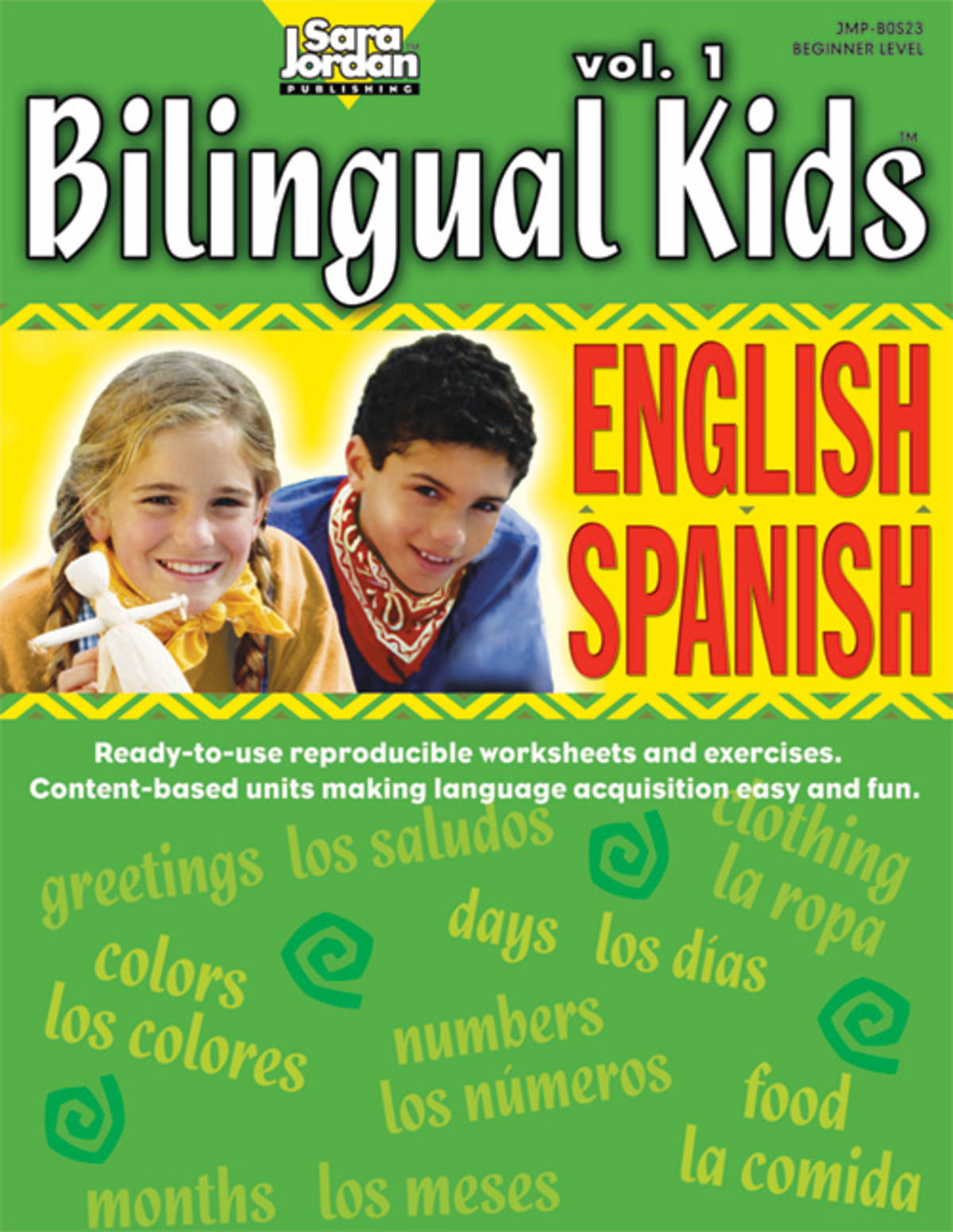 An educational teaching resource from Classroom Complete Press entitled Bilingual Kids: English-Spanish, vol. 1 Gr. K-4 downloadable at Teach Simple.