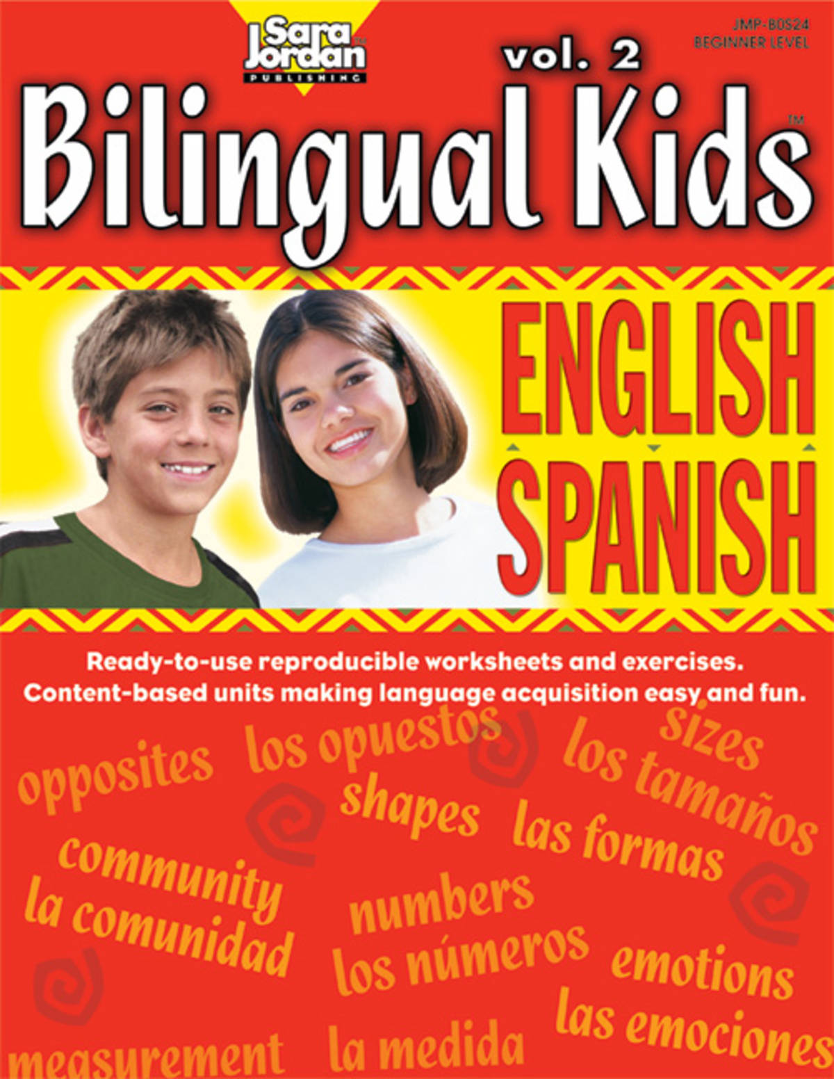 An educational teaching resource from Classroom Complete Press entitled Bilingual Kids: English-Spanish, vol. 2 Gr. 1-5 downloadable at Teach Simple.