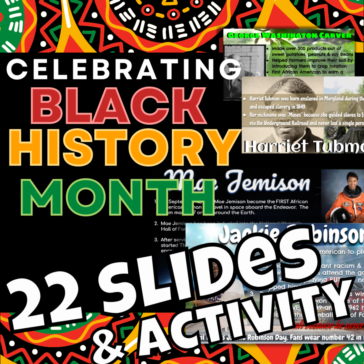 An educational teaching resource from Big Apple Teaching entitled Black History Month Influential People Fun Facts Scavenger hunt downloadable at Teach Simple.