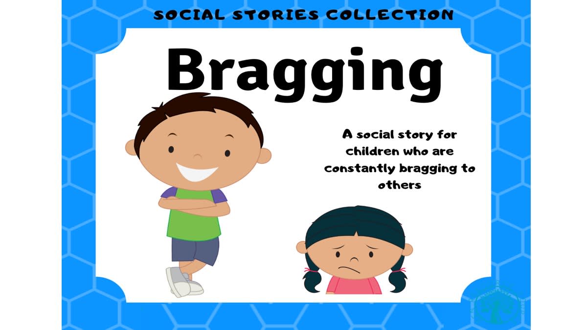 An educational teaching resource from SEN Resource Source entitled Bragging Social Story downloadable at Teach Simple.