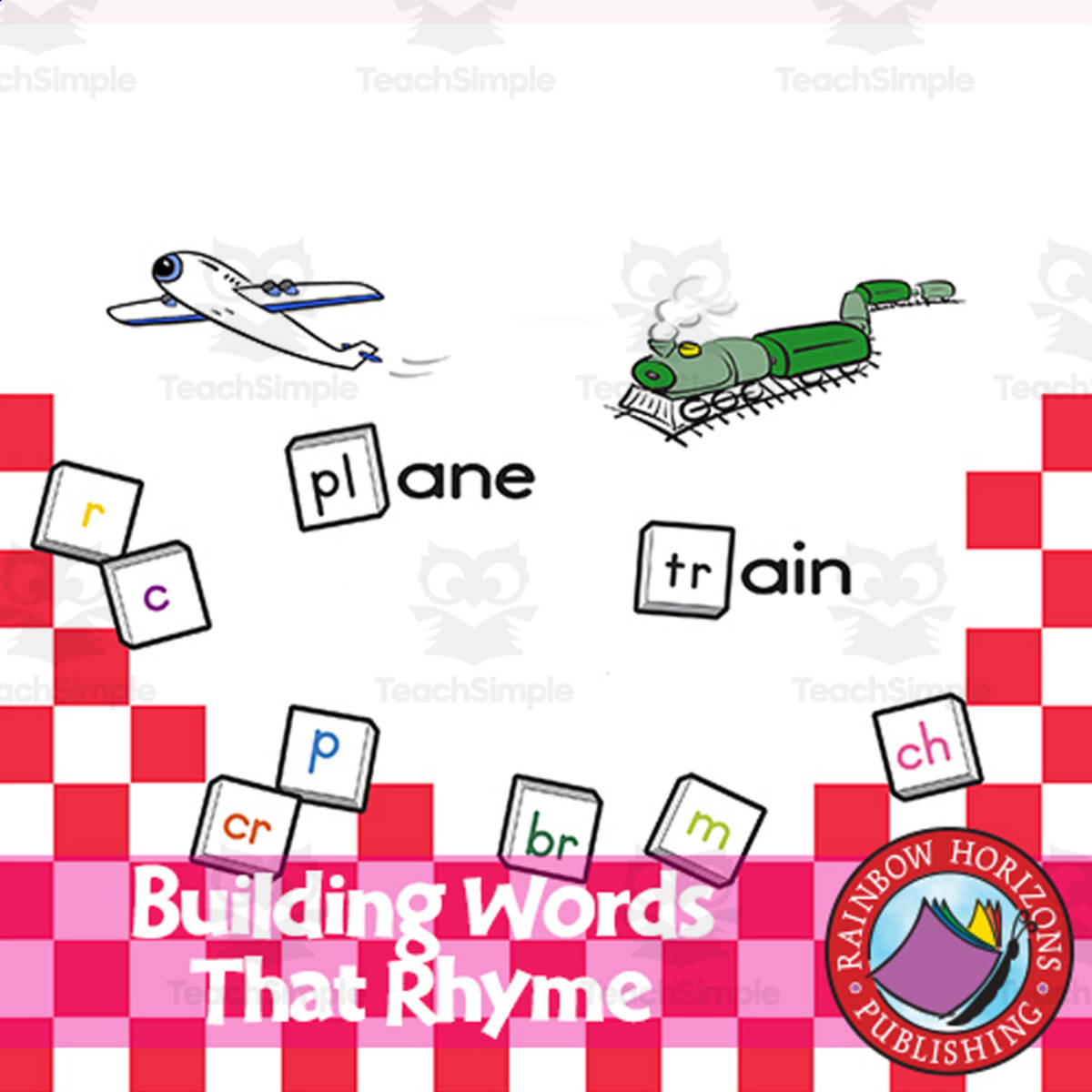 An educational teaching resource from Classroom Complete Press entitled Building Words that Rhyme - Time to Rhyme downloadable at Teach Simple.