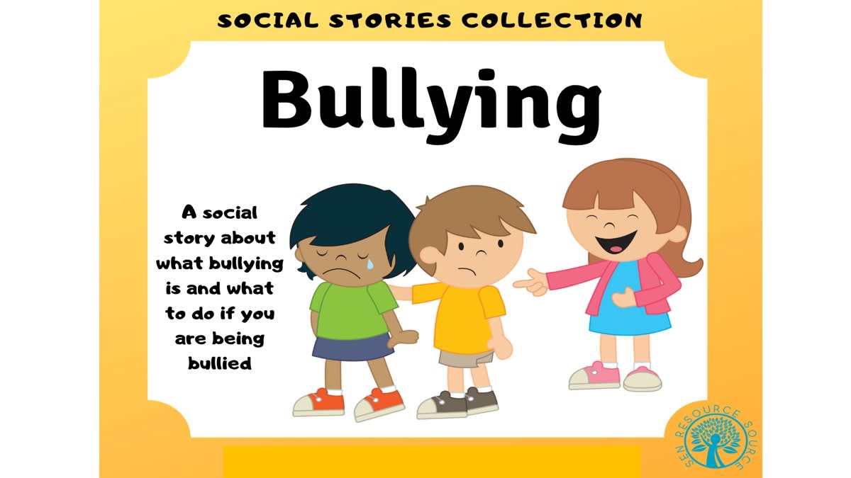 An educational teaching resource from SEN Resource Source entitled Bullying Social Story downloadable at Teach Simple.