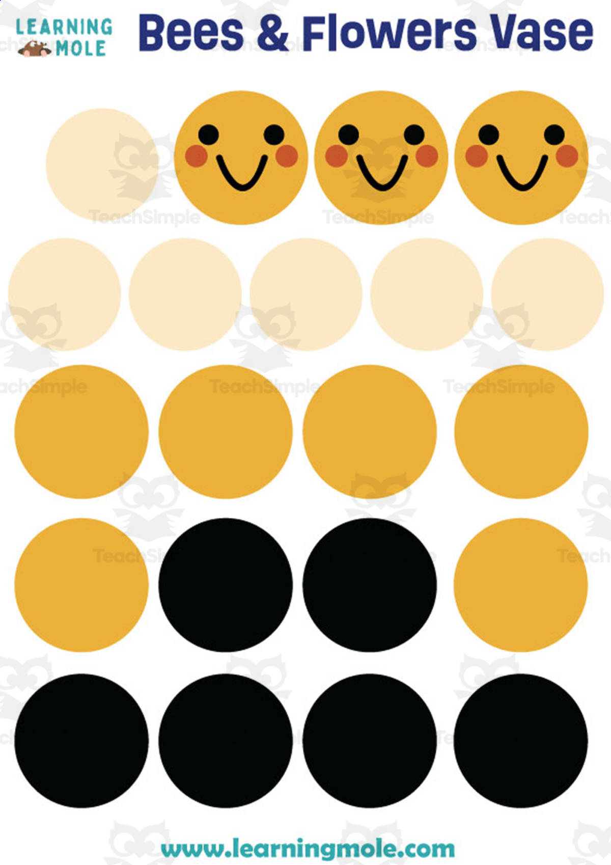An educational teaching resource from Educational Voice entitled Bumblebees Activity downloadable at Teach Simple.