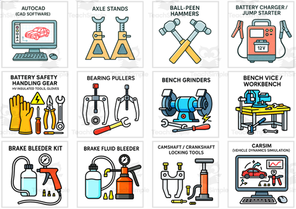 An educational teaching resource from WORDS ASIDE entitled Car Engineering Mechanics Terms Flashcards Catalog 2 downloadable at Teach Simple.