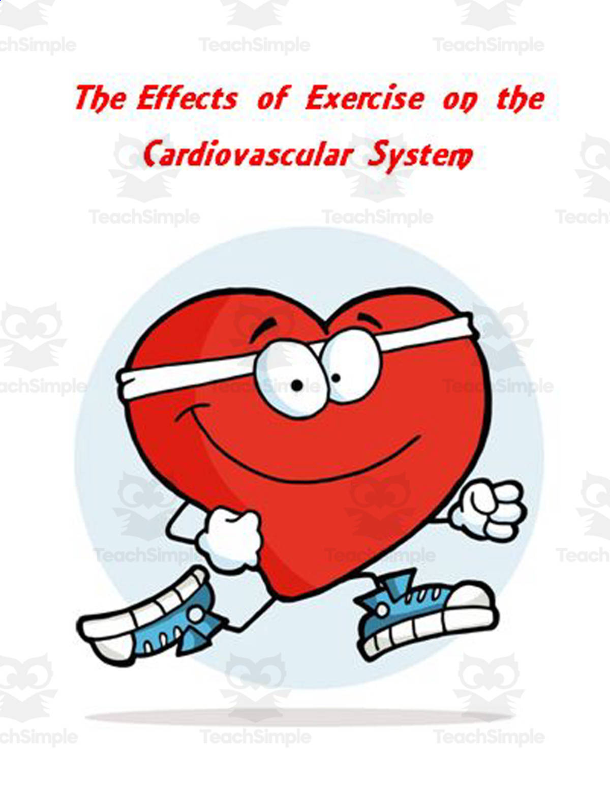 An educational teaching resource from The Teacher Team entitled Cardiovascular System ~ The Effects of Exercise Lab Activity downloadable at Teach Simple.