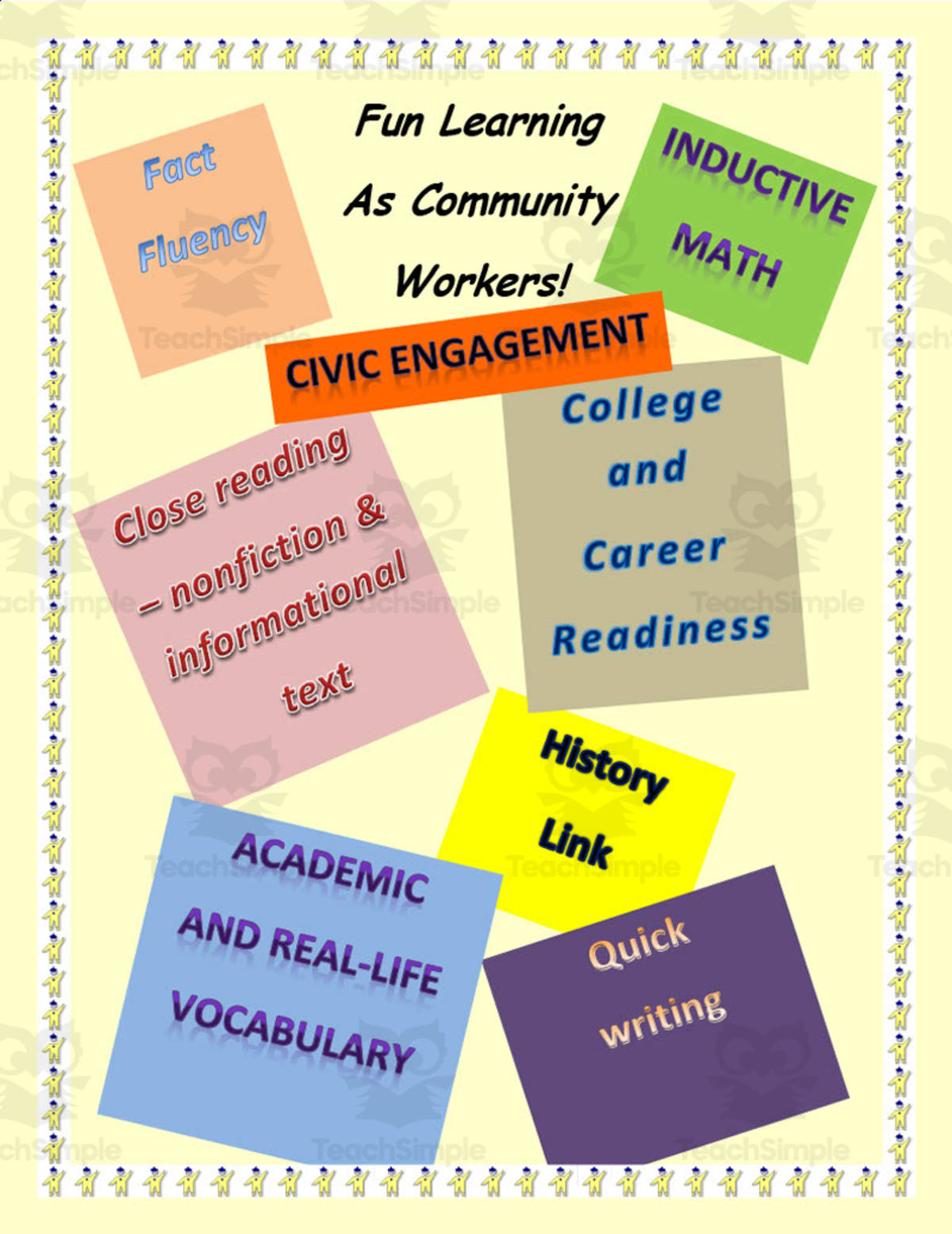 An educational teaching resource from Anyone Can Learn entitled Careers Now and Then | Community Workers Day 4 | Chippewa Communities downloadable at Teach Simple.