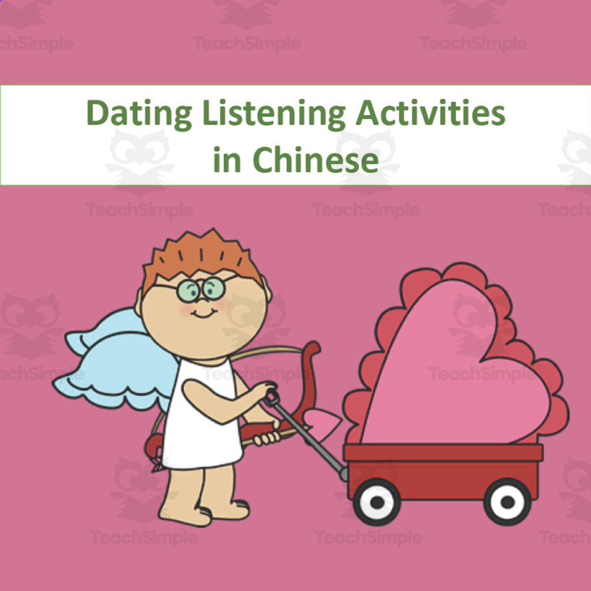 An educational teaching resource from Golden Promise entitled Chinese: Dating Listening Activities downloadable at Teach Simple.