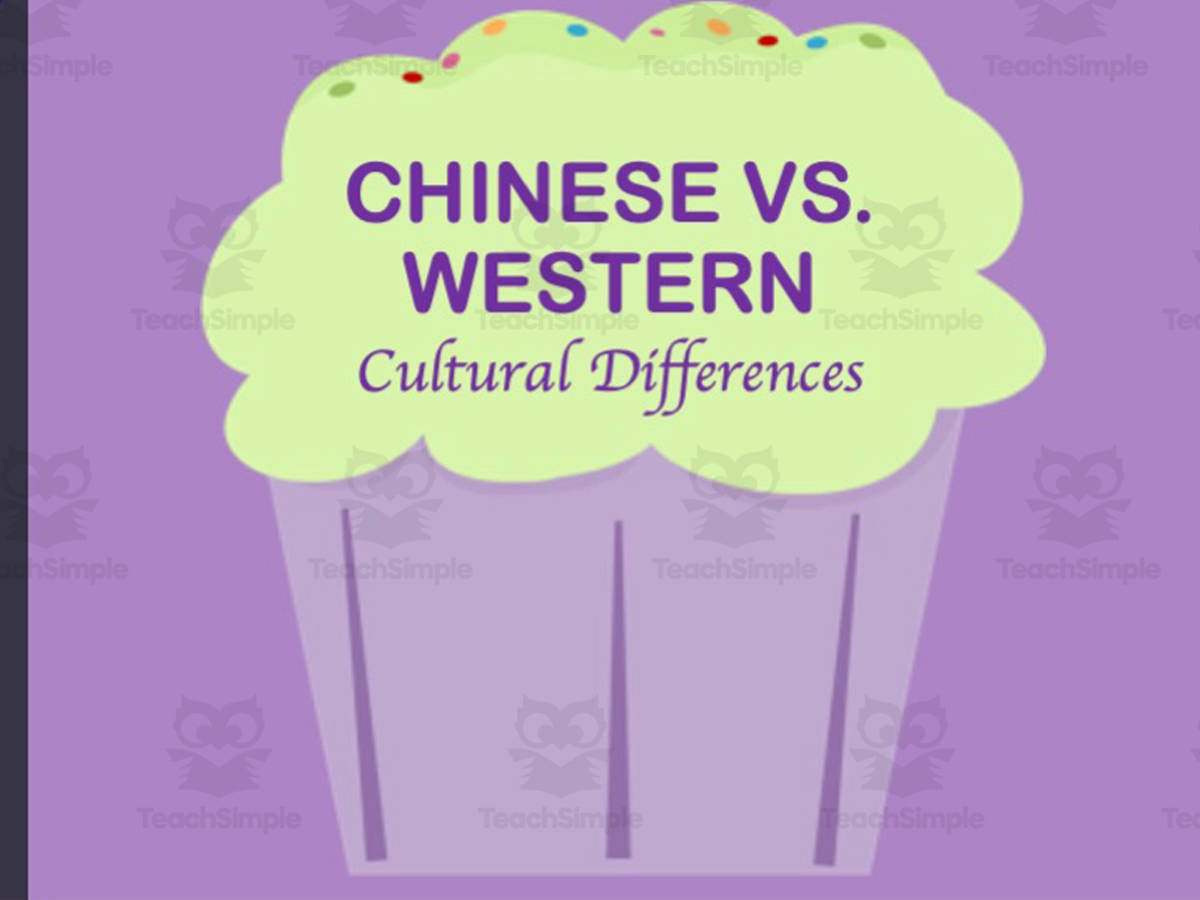 An educational teaching resource from Golden Promise entitled Chinese vs. Western| Cultural Differences Video Activity downloadable at Teach Simple.
